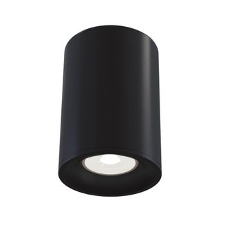 Maytoni Plafoniera Da Soffitto Maytoni Slim C012cl-01b Nera Gu10