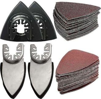 OEM Kit De 54 Almohadillas De Lijado De Detalle Compatibles Con Madera Y Paneles De Yeso. Tambi&eacute;n Incluye Otras Almohadillas De Lijado Para Pulido