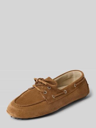 Copenhagen Mokassins mit Schn&uuml;rung Modell CPH545 in Camel, Gr&ouml;&szlig;e 36