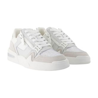 Giuseppe Zanotti Womens Gz Ghost Sneaker White Calfskin