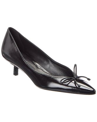 Jacquemus The Low Tourni Leather Pump