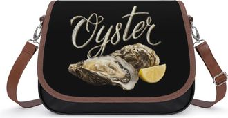 Generic Oysters Womens Crossbody Bag Fashion Shoulder Handbags Message Tote Bag with Adjustable Strap