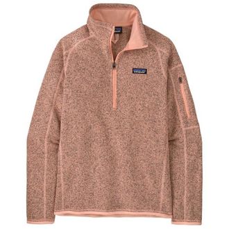 Patagonia Better Sweater 1/4 Zip Fleecepullover f&uuml;r Damen | braun