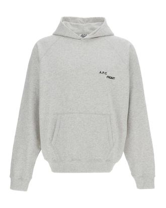 A.P.C. Light Grey Hood Sweatshirts