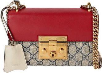 Gucci Paddle Lock Small Chain Shoulder Crossbody Bag (Authentic Pre-Loved)