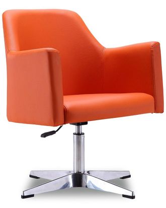 Manhattan Comfort Set Of 2 Pelo Adjustable Height Swivel Accent Chairs