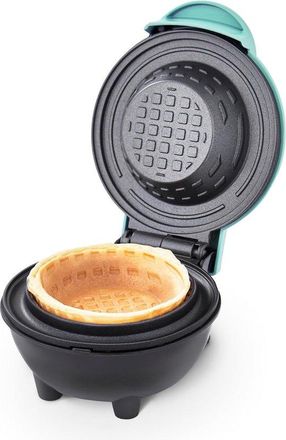 No Brand Gofrera, Mini Gofrera, Tambi&eacute;n Para Tortillas, Se Calienta R&aacute;pidamente, Dise&ntilde;o Compacto, Ideal Para Desayunos Y Postres, Con Revestimiento Antiadheren