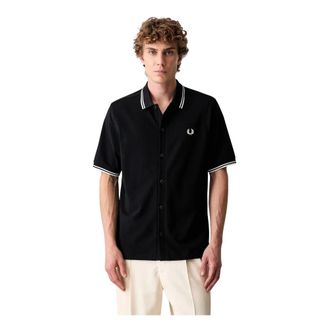 Fred Perry Hombre, Camisetas, Azul, Talla: XL