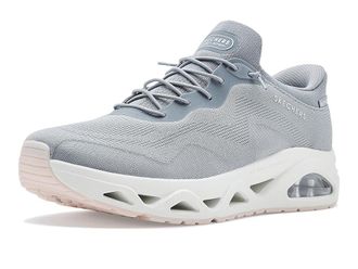 Skechers Uno Glide-Step - Air Gliders Hands Free Slip-Ins Womens Shoes Gray : 6.5 B - Medium, Textile