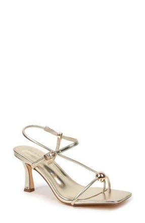 Berness Hisako Strappy Sandal in Gold at Nordstrom Rack, Size 5.5