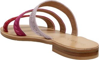 Jack Rogers Amelia Sandal Pink/Red 162201SA01-699 Womens