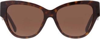 Dolce & Gabbana Dark Brown Butterfly Ladies Sunglasses DG4449 502/73 54