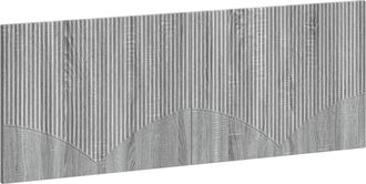 vidaXL Cabecero Montada En La Pared Hoorn Sonoma Gris Vidaxl