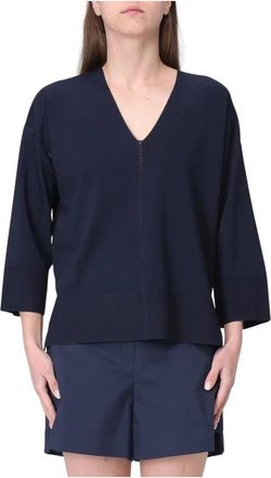 KANGRA Sweaters Blauw - Dames - Blouses - Blauw - M - Overhemden