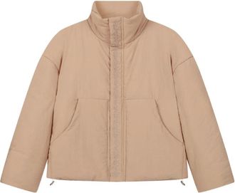 Rough. Piumino con ricamo - Giallo