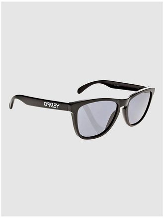 Oakley Frogskin Polished Black Sonnenbrille schwarz