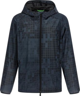 HUGO BOSS Jump JT Anorak - Heren - Regenjassen - Blauw - S - Jassen