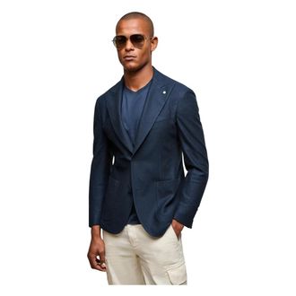 L.B.M. 1911 L.b.m. 1911, Heren, Jassen, Blauw, Maat: 2XL