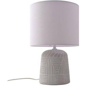 Lindby L&aacute;mpara De Mesa thalassia En Blanco Cer&aacute;mica - Lindby
