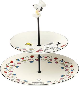 Lenox Chef Snoopy Tiered Server