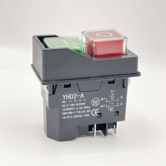 OEM Interruptor De Encendido/apagado Para Mezcladora De Concreto El&eacute;ctrica, Interruptor Electromagn&eacute;tico Ck21b/250v, Carburador De 5 Pines