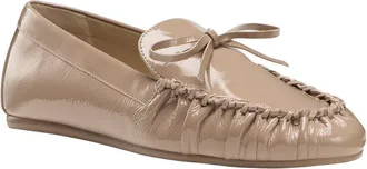 Stuart Weitzman Britt Bow Patent Loafer