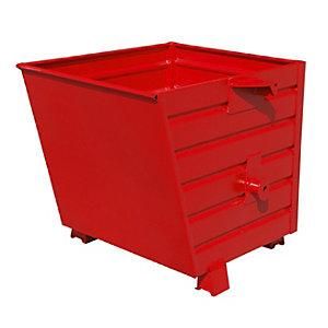 Bauer Volquete Apilable Capacidad 0,55 M&sup3; Rojo Vivo Ral 3000