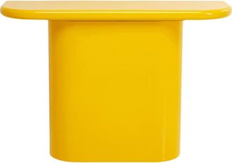 Kare Design Consola amarillo 120 x 81 cm de madera