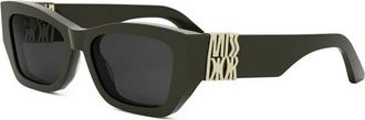 Dior S1I Zonnebril - Dames - Zonnebrillen - Groen - 55 MM - Nylon - Accessoires