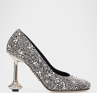Loewe 90mm Toy Embellished Pumps