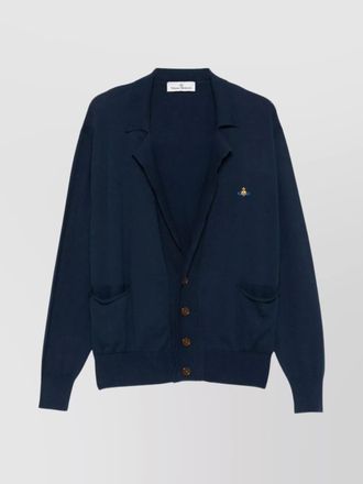 Vivienne Westwood knitwear v-neck ribbed cuffs pockets