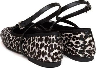 Michael Kors Womens Ballets Black-Combo Footwear Flats