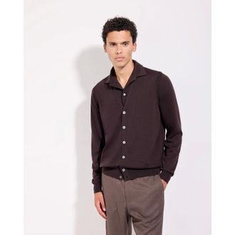 FILIPPO DE LAURENTIIS Uomo, Maglie, Marrone, M, new