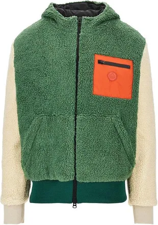 Mauna Kea Color block sherpa blouson jacket Man XL