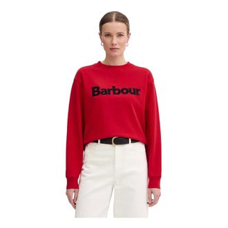 Barbour Donna, Felpe, Rosso, S, new
