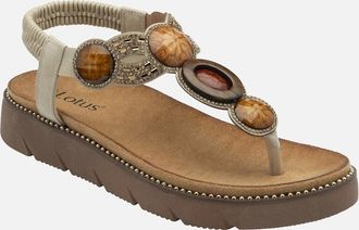 Lotus Womens Alcina Womens Sandals - Brown - Size: 8