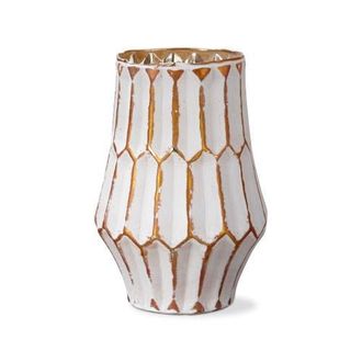 Tag Cassie Handcrafted Blown Glass Gold Tealight Candleholder at Nordstrom