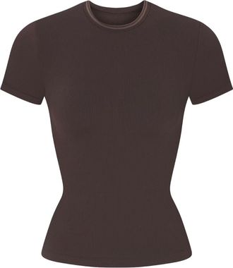 Nike (WMNS) Nike x SKIMS Ribbed Seamless Baby T-Shirt Phoenix SSSSL9718W-PHR