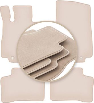 OEM Alfombrillas Premium Beige Para: Mercedes Eqc N293 Suv 2019