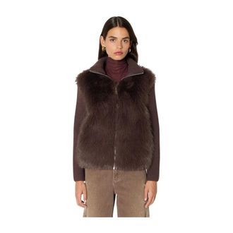 BERENICE Mujer, Chaquetas, Marr&oacute;n, Talla: M