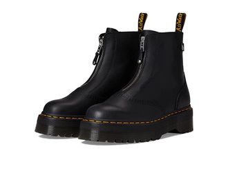 Dr. Martens Jetta Sendal Leather Boot Womens Shoes Black Sendal : UK 8 (US Womens 10) M