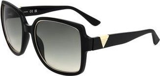 Guess Green Gradient Square Ladies Sunglasses GF6180 01P 56