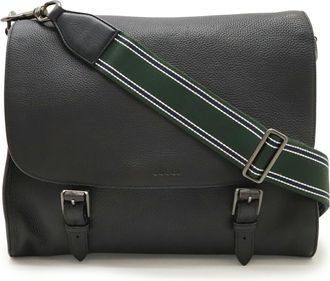 Gucci Black Leather Shoulder Bag (Pre-Owned)