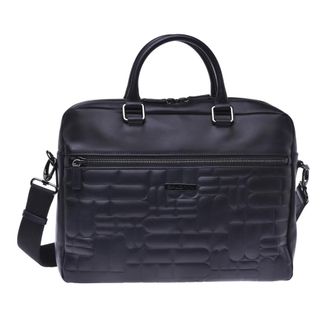 Baldinini Professionele Tas - Heren - Laptoptassen - Zwart - ONE Size - Leer - Tassen