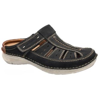 Josef Seibel New Anvers 76 - Heren - Slip ons - Zwart - 41 EU - Leer - Schoenen