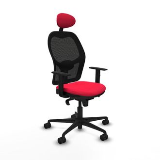 Piqueras y Crespo Silla De Oficina Con Cabecero Jorquera Piqueras Y Crespo 1d036n1 Rojo