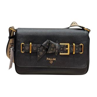 Pollini Cross Body Bags, female, Black, Size: ONE SIZE Crossbody Bag