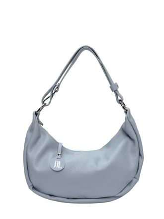 Anna Luchini Turquoise Rundleer Tas