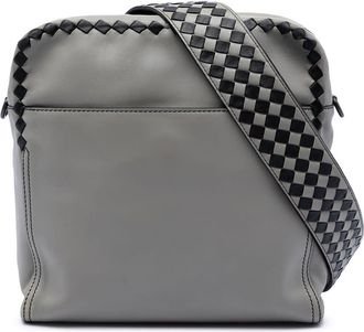 Bottega Veneta Pre-owned Bottega Veneta Intrecciato Trimmed Nappa Crossbody Unisex W6QWPD0IIUOSKD44