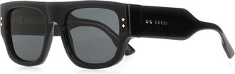 Gucci Black Acetate Sunglasses